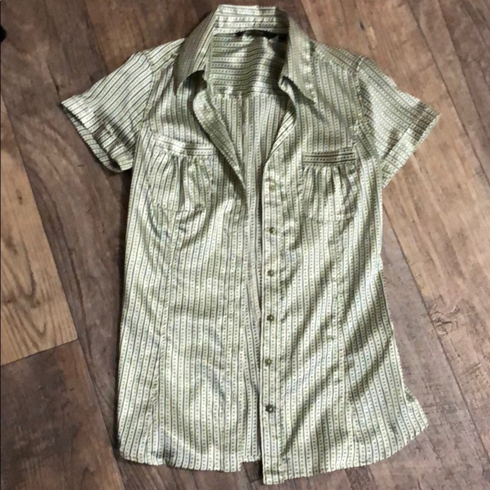 Cute shiny Zara top